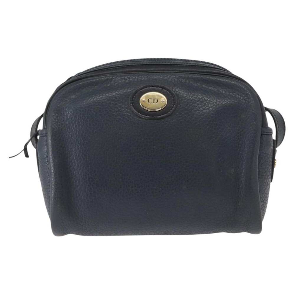 Christian Dior Vintage CD Logo Leather